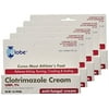 Clotrimazole 1% Anti-Fungal Cream 1oz Tube- 5 Pack