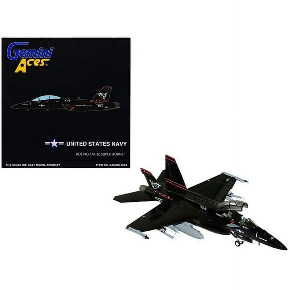 GeminiJets GA10004 Boeing F-A-18 Super Hornet Fighter Aircraft VX-9 Vampires United States Navy Gemini Aces Series 1-72 Scale Diecast Model Airplane