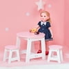 Olivia's Little World - Little Princess 18" Doll Outdoor Table & 2 Chairs Set