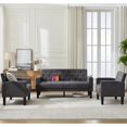 TYBOATLE Modern Living Room Sectional Sofa Sets 3 Pieces, MidCentury