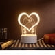 thumbnail image 1 of Xihbxyly Luz Nocturna Acrílica Usb, Efecto de Visión 3D Led, Decoración Elegante para El Hogar y El Exterior, Idea de Regalo Única, Bajo Consumo, Alimentación Usb, Diseño Moderno, Base de 100 X 40 Mm, 1 of 2