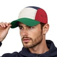 thumbnail image 1 of WEIYLL Men Baseball Cap Adjustable Sports Stylish Tone Activities Adventures Navy Beach Hats One Size, 1 of 3