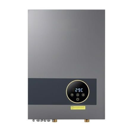 36kW Tankless Electric Water Heater,Water on Demand with LCD Touch, Child Lock