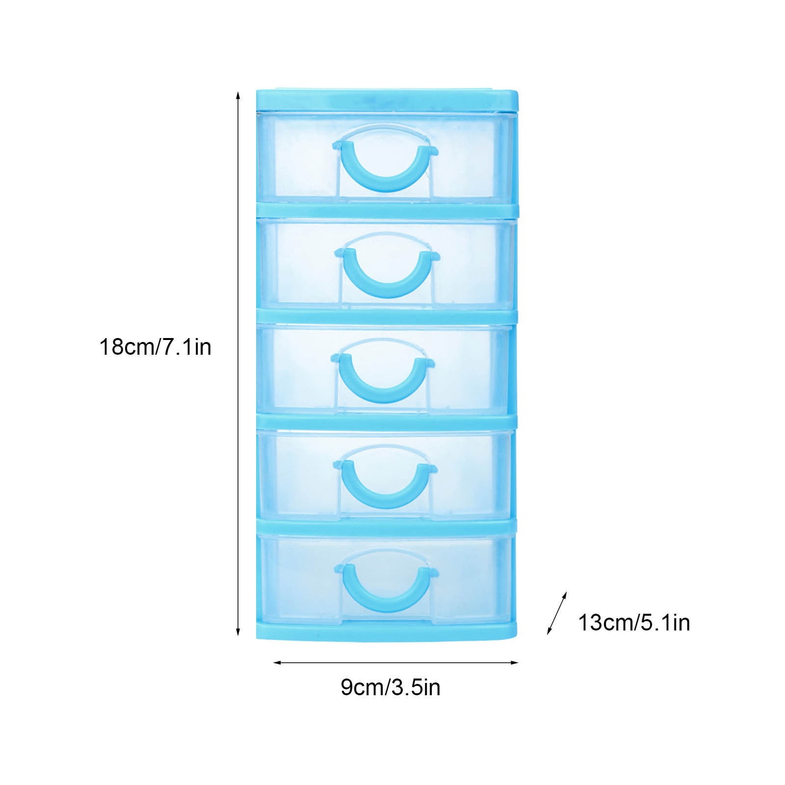 Yatlte Storage Drawer Plastic Drawers Multifunctional Desktop Storage Box Storage Containers Small Drawers Organizer for Home Office Sundries Holder