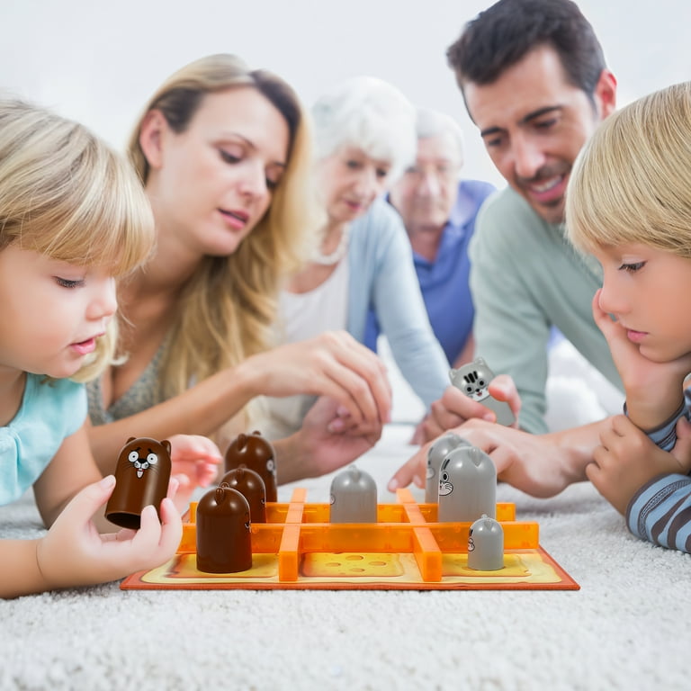 1 Set Desktop Puzzle Board Game Educational Kids Toys Interactive Board Games Portable Travel Toy - Walmart.com