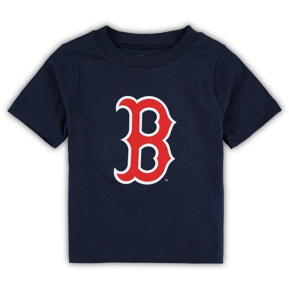 Infant Navy Boston Red Sox Team Crew Primary Logo T-Shirt