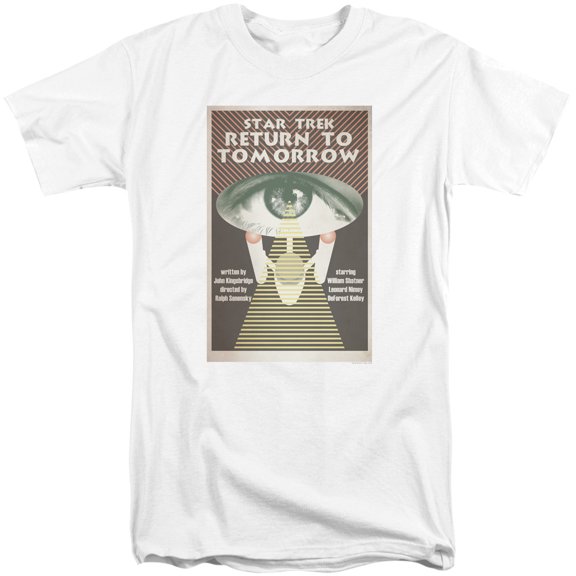 Star Trek Tos Episode 49 Adult Tall T-Shirt 18/1 T-Shirt White