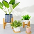 thumbnail image 3 of Ready 2022 Wood Flower Pot Bonsai Rack Holder Home Garden Indoor Display Plant Stand Shelf, 3 of 7