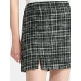 thumbnail image 4 of Time and Tru Women's Tweed Mini Skirt, Sizes XS-XXXL, 4 of 5