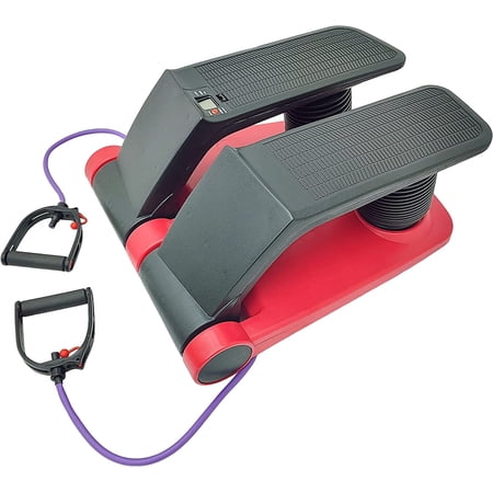 INTSUPERMAI Mini Air Stepper Indoor Fitness Climber with Rope for Home Gym Exercise
