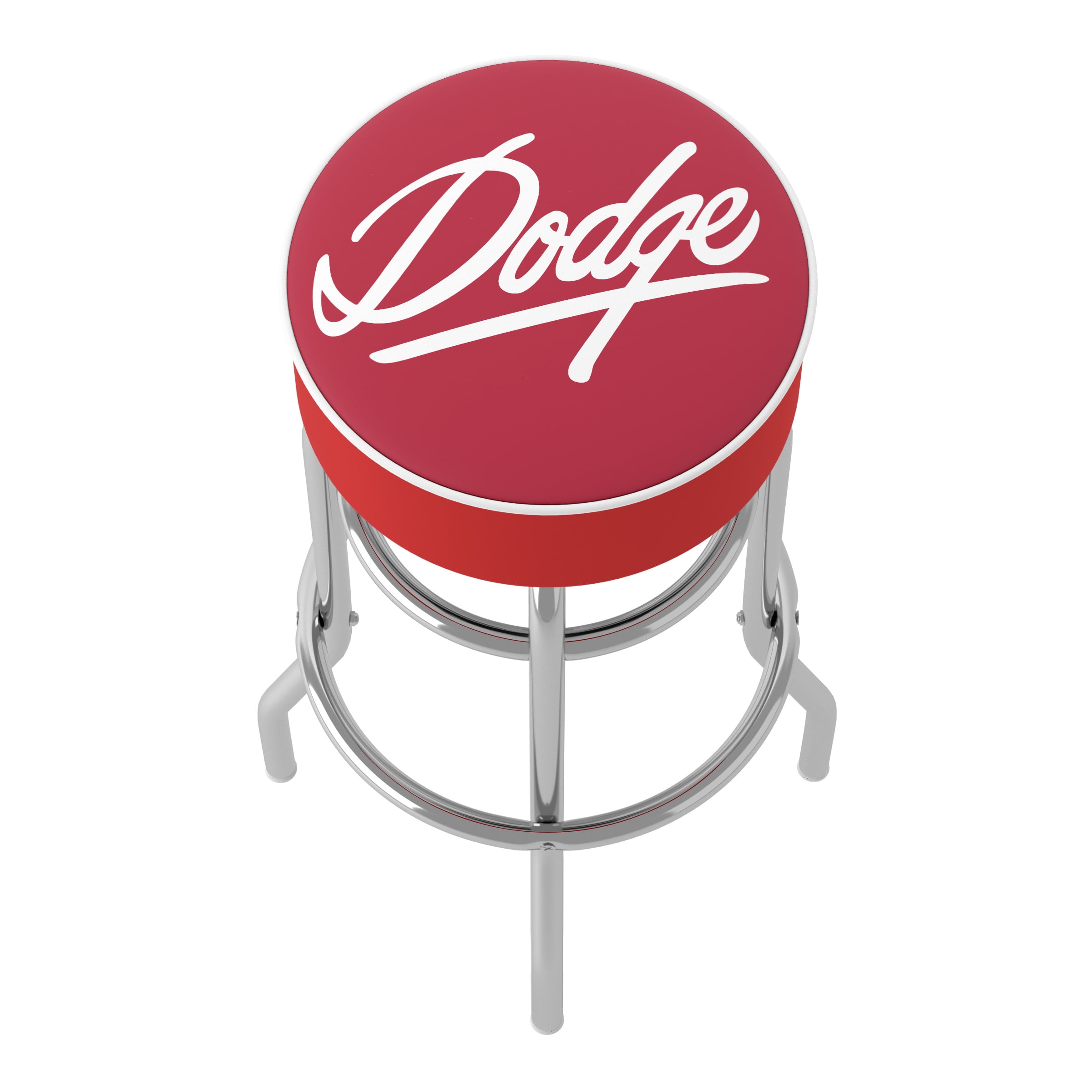 Trademark Gameroom Dodge Signature Bar Stool with Padded Seat