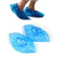 thumbnail image 7 of Visland 100 Pack Disposable Plastic Shoe Covers & Boot Covers Waterproof Non-slip for Construction, Workplace, Indoor Carpet Floor Protection (50 Pairs), 7 of 7