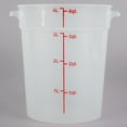thumbnail image 3 of TrueCraftware- 4 Qt. Round Food Storage Container Translucent Polypropylene- Space Saving Food Storage Container Meal Prep Pantry Storage Container Reusable for Kitchen Organization Dishwasher Safe, 3 of 5