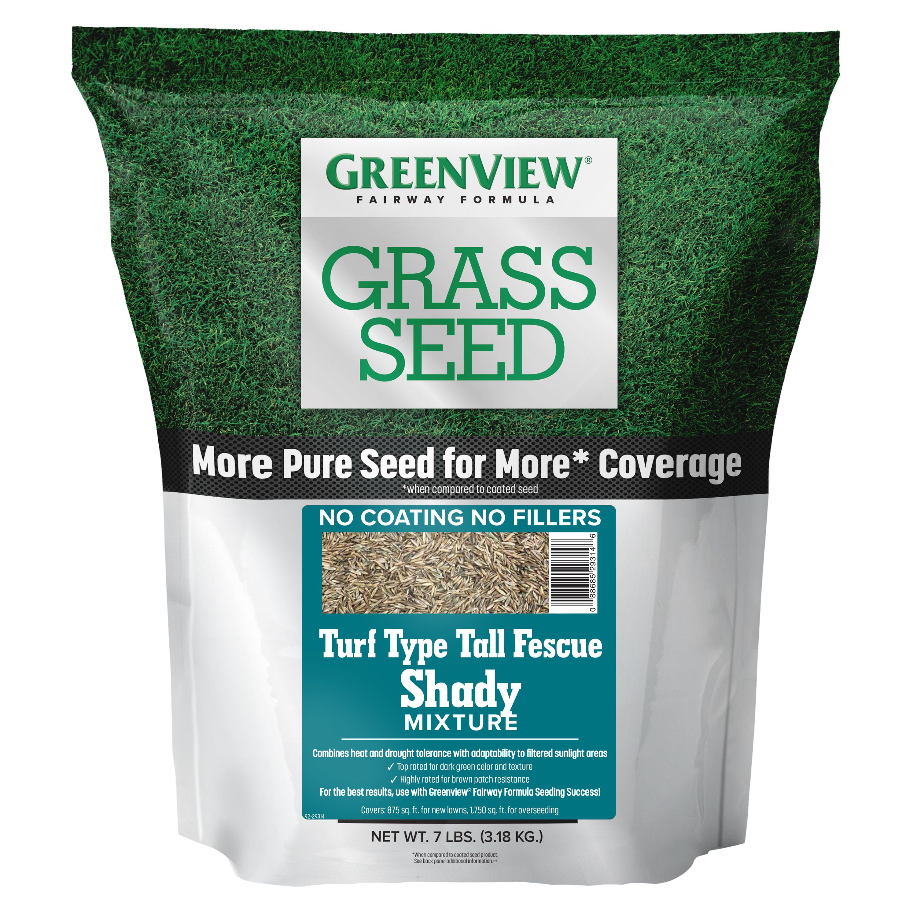 GreenView Fairway Formula Grass Seed Turf Type Tall Fescue Shady