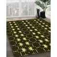 thumbnail image 3 of Ahgly Company Machine Washable Indoor Rectangle Transitional Night Black Area Rugs, 2' x 3', 3 of 7