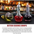 thumbnail image 5 of NOGIS 2pcs Bitters Bottle-1.7oz/50ml Dasher Bottles with Gold Dasher Top , Professional Bar Tool for Making Craft Home Bar and Restaurant (Gold), 5 of 7