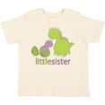 thumbnail image 3 of Inktastic Little Sister Purple Girls Toddler T-Shirt, 3 of 5