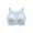 Blue, variant on Leakproof Ladies Underwear,Seamless Bra Without Underwire Women's Bralette Padded Comfortable Non Wired T Shirt Bra Pull On Bra Crossback Comfortable Soft Bustier,Sexy Underwear for Women(Size:L)