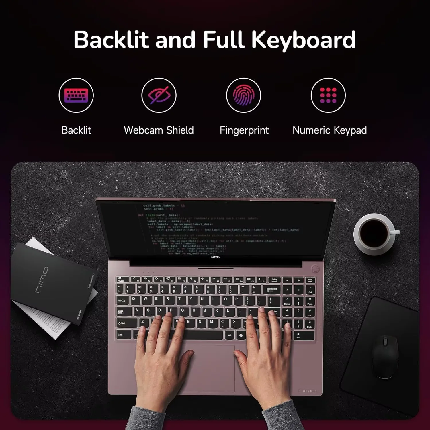 15.6" IPS FHD Gaming Laptop 8 Cores AMD Ryzen 7 6800H(Beat Intel i7-12700H, Up to 4.7GHz) 16GB DDR5 RAM 1TB SSD AMD Radeon 680M GPU-Business RoseGold Laptop 100W Type-C Backlit Keyboard Fingerprint
