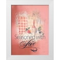 thumbnail image 1 of Murdock, Ramona 12x14 White Modern Wood Framed Museum Art Print Titled - Seasoned with Love, 1 of 4