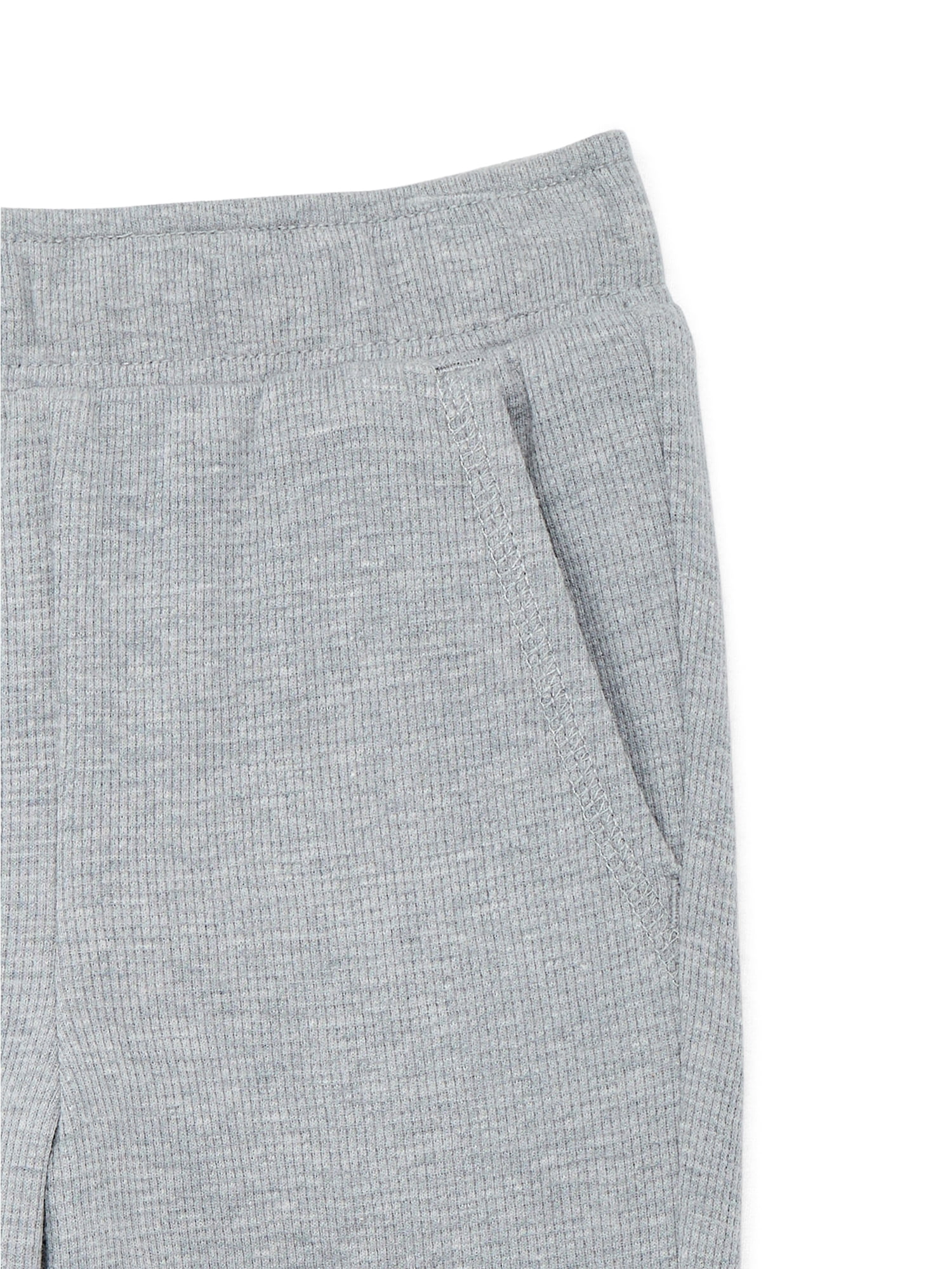 Garanimals Toddler Boys Holiday Solid Micro Thermal Joggers, Sizes 18M-5T