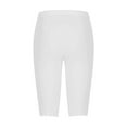 thumbnail image 4 of Admvng Capris Pants for Women Casual Summer Yoga Cropped Leggings Pants S-3XL, 4 of 5