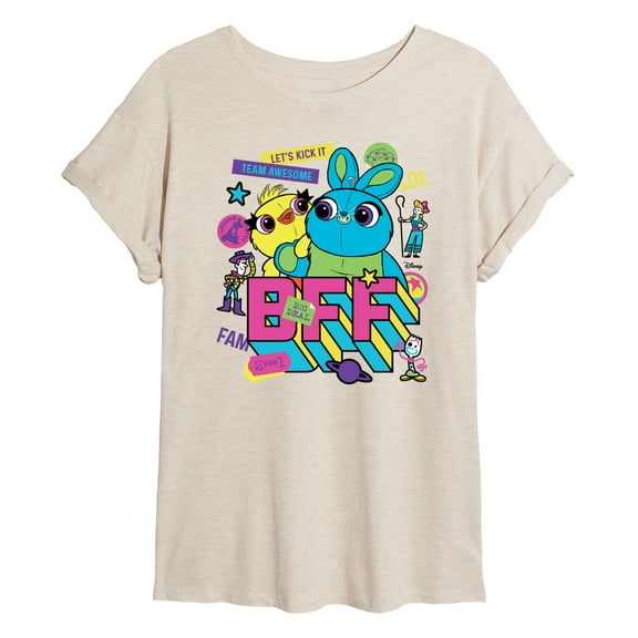 Toy Story 4 - Bff Ducky Bunny - Women's Oversized T-Shirt