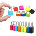thumbnail image 2 of 8 candados pequeños pequeños con 2 llaves, mini candado con llave, candado para taquilla, candado pequeño para maleta, cerradura con llave, seguridad para viaje, maleta, colegio, bolso para portátil brillar Electrónica, 2 of 5
