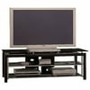 Bush Industries Midnight Mist VS44850-03 - Stand - for flat panel - textured black - screen size: 60"