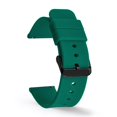 thumbnail image 1 of Correa Deportiva De Silicona Suave 12/14/16/18/19/20/21/22/24 Mm Para Hombres Mujeres Reloj Pulsera Universal Quicj De Liberación Hebilla Negra, 1 of 4