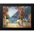 thumbnail image 2 of Stevens, Allayn 14x12 Black Modern Framed Museum Art Print Titled - Seaside Fountain, 2 of 5