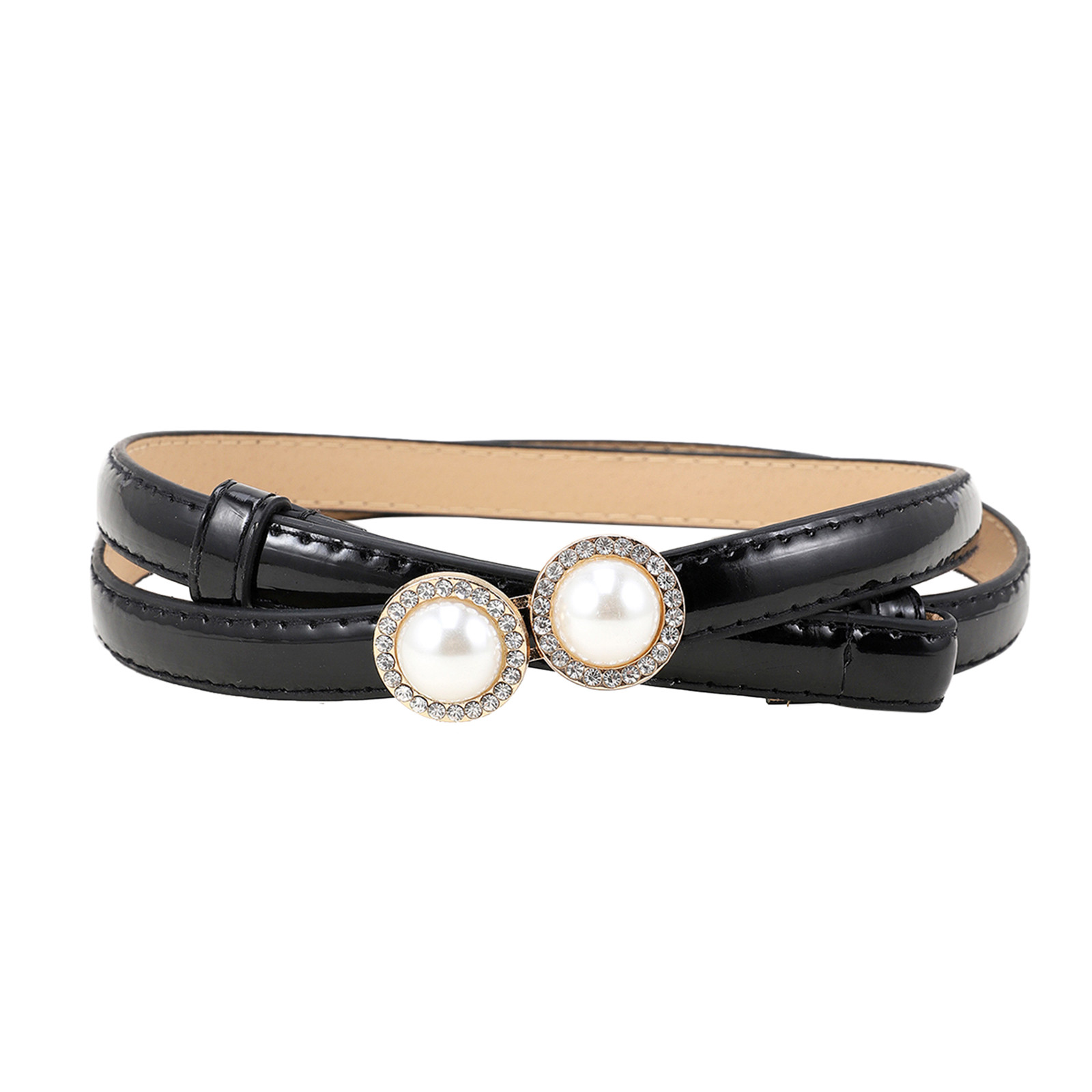 wendunide clothing accessories Women Fashion Waist Belt Narrow Stretch