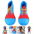 thumbnail image 4 of FELTECHELECTR 1 par de zapatos de payaso para fiesta de Halloween, accesorios de payaso, zapatos de disfraz de payaso para cosplay, 4 of 7