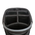 thumbnail image 3 of 2021 Solaris Stand Bag Black/White 9.5" x 7" Top 7 Pockets 6 Full Length Divider, 3 of 3