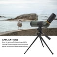 thumbnail image 3 of Monocular Telescope, 24mm Eyepiece Diameter Clear Image Monocular Shockproof 30x60 Skid Resistance With Tripod For Bird Watching For Camping, 3 of 8