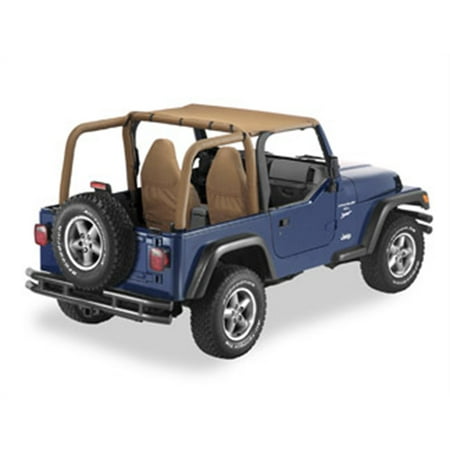 Bestop 41517-15 Sun Cap Wrang, Black Denim Fits select: 1997-2002 JEEP WRANGLER / TJ