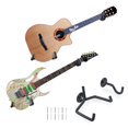 thumbnail image 1 of Guitar Wall Mount Slatwall Horizontal Guitar Wall Hanger Holder Bass Rack Hook, 1 of 4
