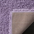 thumbnail image 5 of SAFAVIEH Laguna Neven Plush Solid Shag Runner Rug, Lilac, 2'3" x 10', 5 of 6