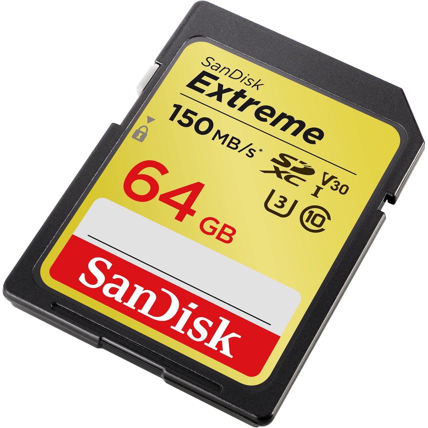 SanDisk 64GB Extreme UHS-I SDXC Memory Card SDSDXV6-064G-GNCIN