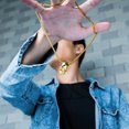 thumbnail image 3 of Bijoux Punk Gothique en Acier Inoxydable pour Hommes / Femmes (Or), 3 of 4