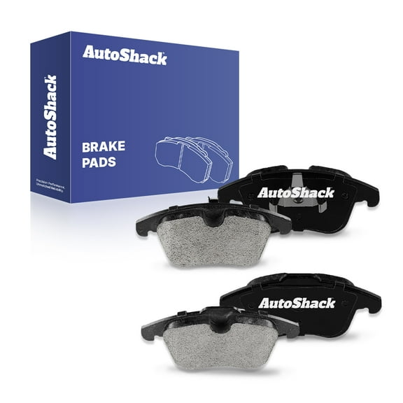 AutoShack Front Ceramic Brake Pad Set for Volvo & Land Rover, S60 2011-2018 XC70 2008-2016 S80 2007-2016 Range Rover Evoque 2012-2015 LR2 2008-2015, AWD FWD L4 2.0L L5 2.5L L6 3.0L 3.2L V8 4.4L