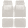 Auto Drive- Automotive Floor Mat; 4pc Vinyl Set; 120-04 Clear