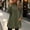 Army Green, variant on Women's Sweatshirt Dress Featuring Side Pockets Long Sleeve Loose Pullover Mini Dress for Winter Daily and Casual Outings White
