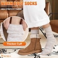 thumbnail image 3 of EcoNesxp 4-Pack Merino Wool Thermal Socks for Men and Women, 3 of 5