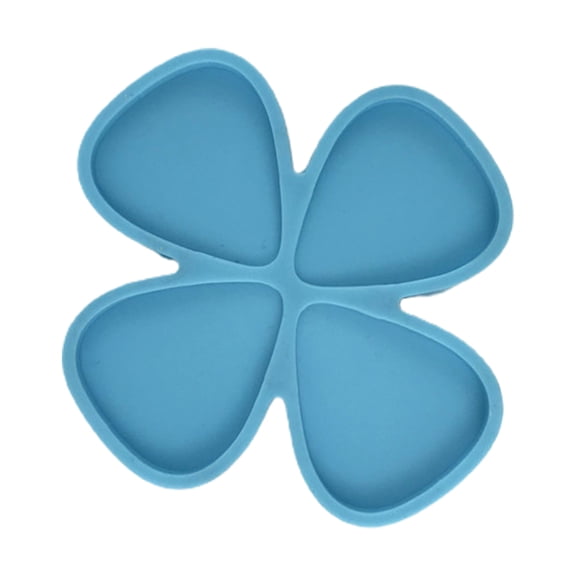 UNTERING Guitar Pick Mold 4 Pcs/Set Guitar Picks Resin Mold Guitar Plectrums Silicone Mould Reusable Picks Epoxy Casting Mold