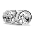 thumbnail image 1 of HPI Racing 3087 Scorch 6-Spoke Wheel (2-Piece) Shny Chrome 2.2 Firestorm, 1 of 1