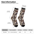 thumbnail image 2 of Balery Vector Butterflies Calcetas Largas con Estampado para Hombre y Mujer – Suaves y Transpirables, Talla Única (US 5-11), 2 of 6