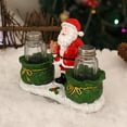 thumbnail image 5 of Christmas Santa Claus Figurines,Salt and Pepper Shakers Set,Santa Claus Decorative Statue Spice Organizer,Santa Claus Statue Pepper Shakers Kitchen Jars Decorative Resin Sculpture Dining Room Decor, 5 of 9