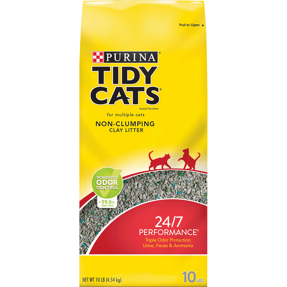 Purina Tidy Cats Non Clumping Cat Litter, 24/7 Performance Multi Cat