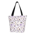 thumbnail image 2 of Kdxio Lavender Flowers Women Reusable Grocery Bags Foldable Ripstop,Reusable Shopping Bags for Shopping,Gym,Gift, 2 of 8